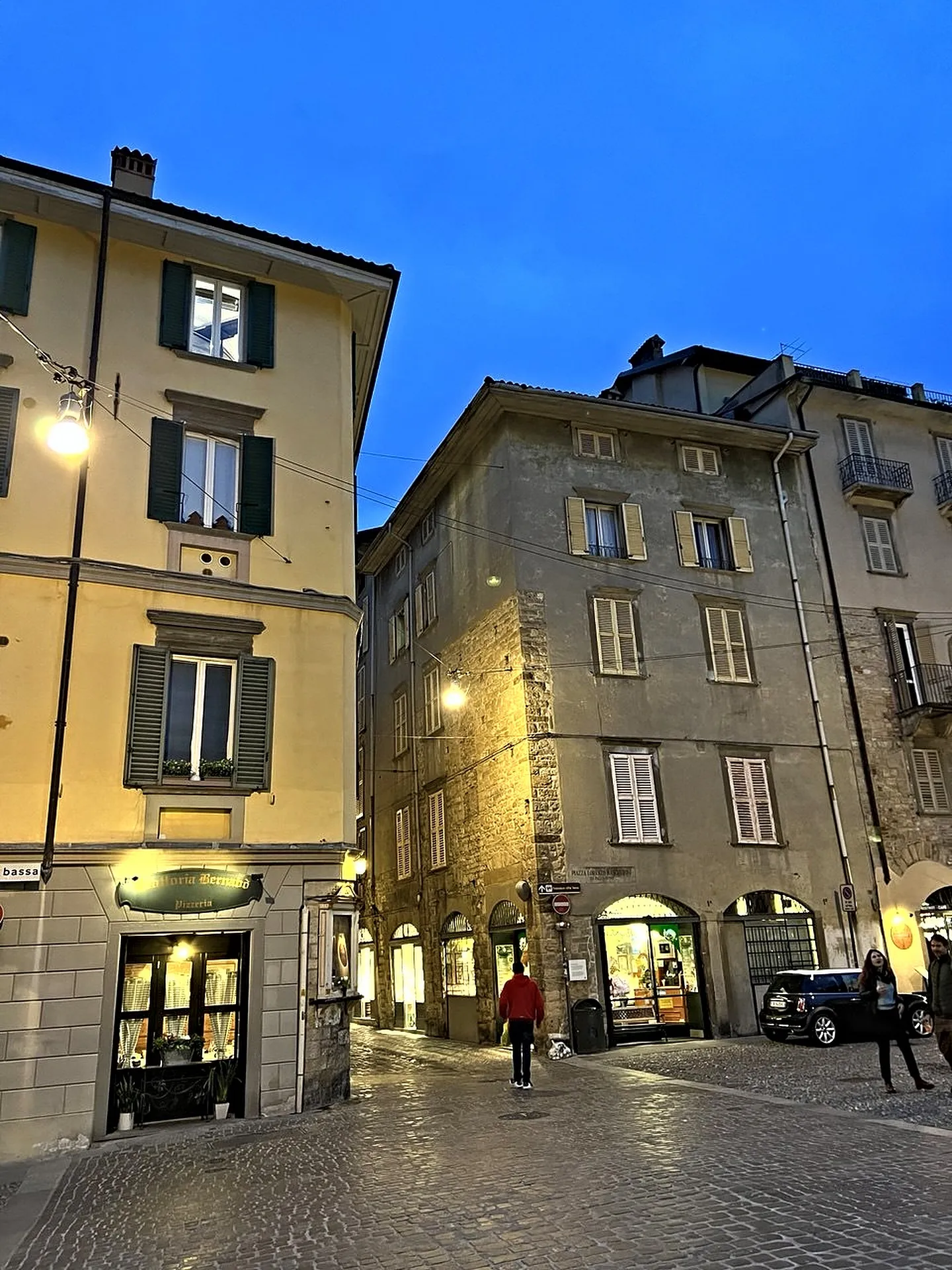 Bergamo — Città Alta and the old town