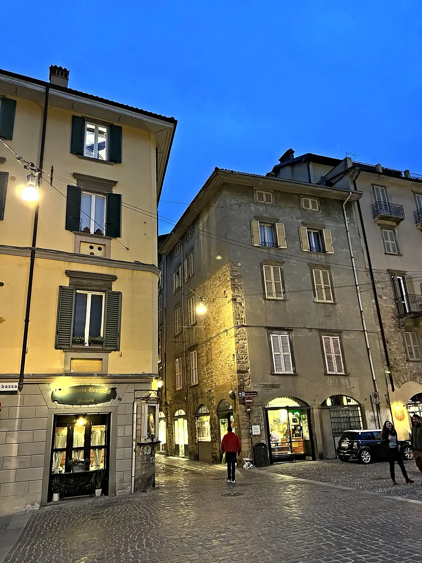 Bergamo — Città Alta and the old town
