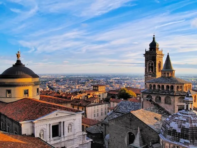 Bergamo — Città Alta and the old town