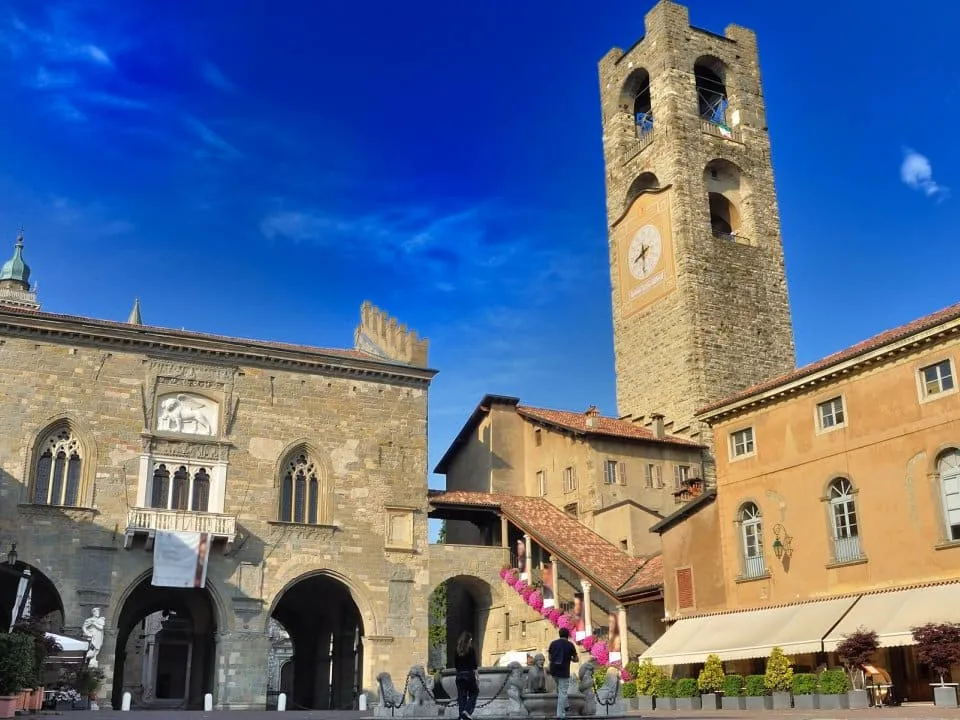 Bergamo — Città Alta and the old town