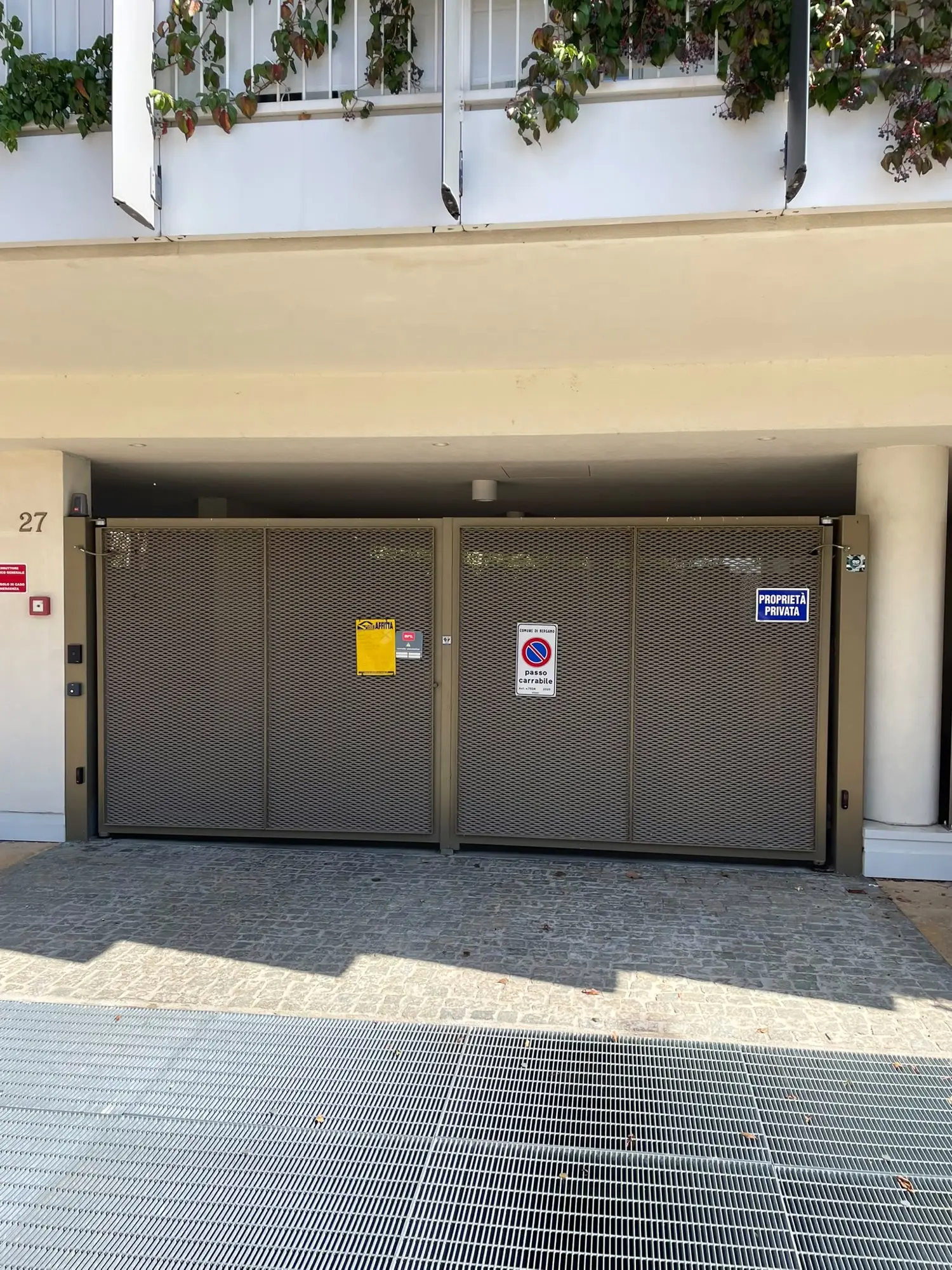 The garage