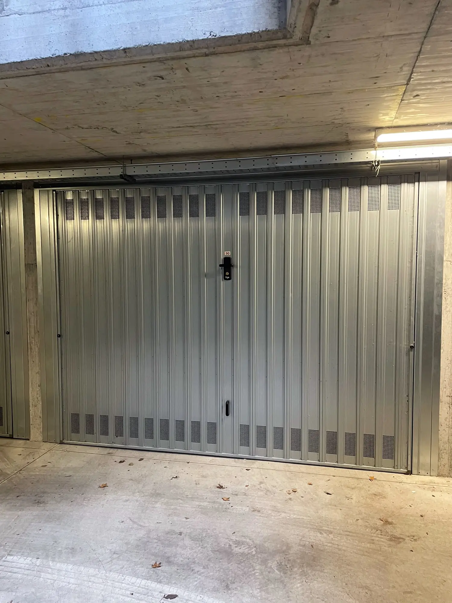 The garage
