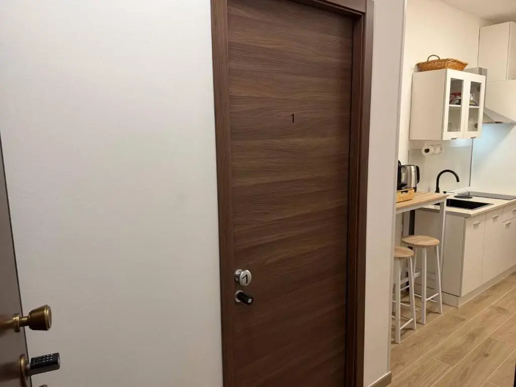 The shared kitchen at The Moment, Bergamo